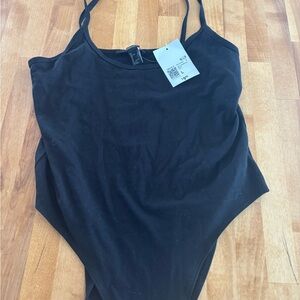 Forever 21 Classic Black Bodysuit - new with tags - large
